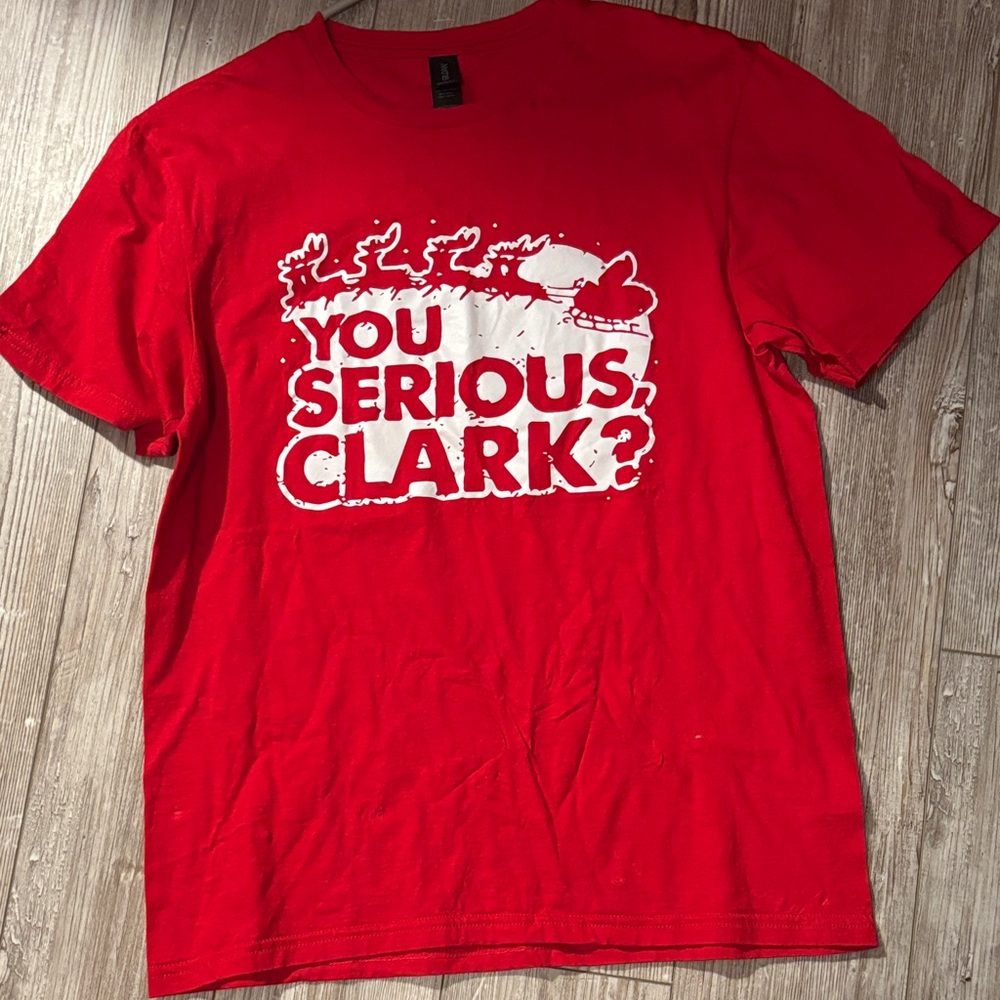 Gildan Red Graphic Tee- unisex
